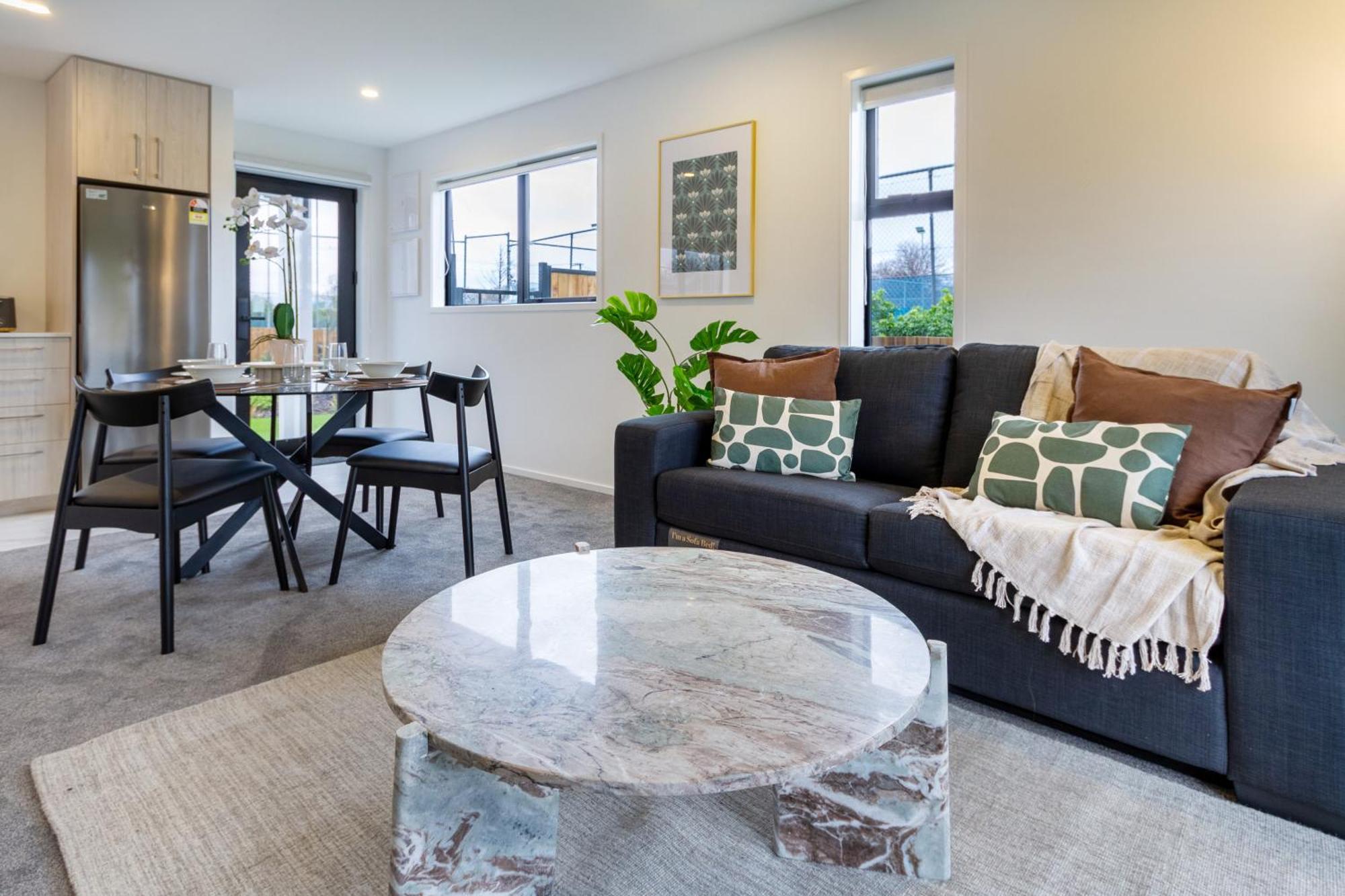Serene Living 2 Bed With Carpark Christchurch Exteriér fotografie