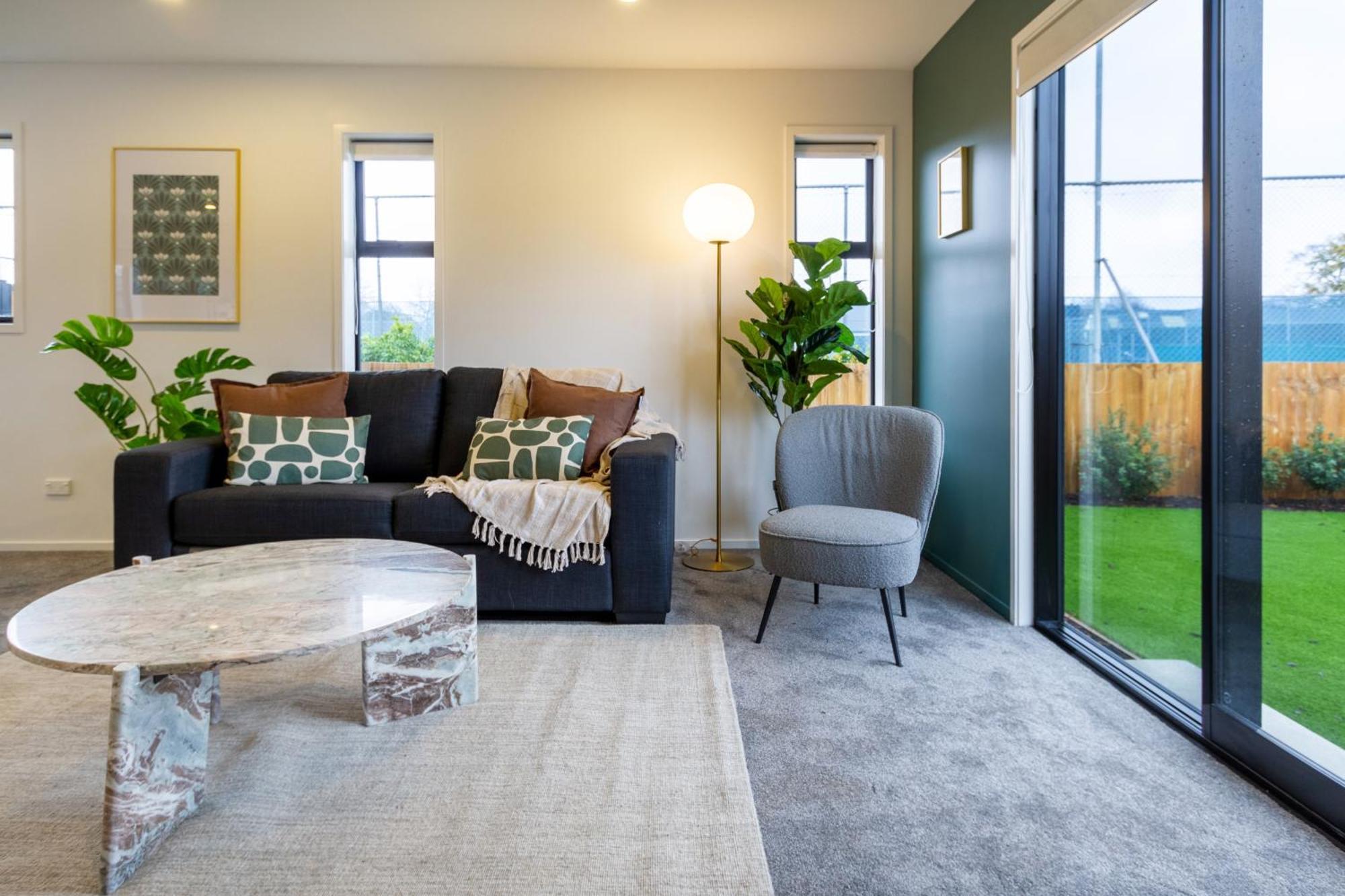 Serene Living 2 Bed With Carpark Christchurch Exteriér fotografie